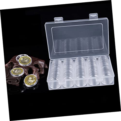Caja Porta Monedas Transparente con 2 Sets y Bandeja miniatura 6