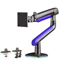 NB ERGONOMIC モニターアーム ライト付き 60インチまで対応 Amazon.co.jp: NB ERGONOMIC 【RGBライト付き】大型モニターアーム 大
