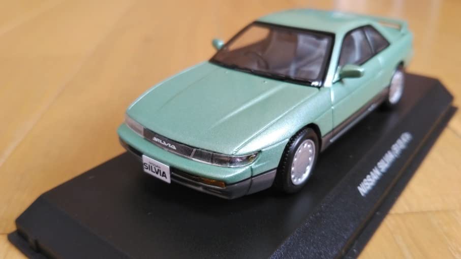【激レア】京商　S13シルビア　ライムグリーン　1/18 激レア】京商 S13シルビア ライムグリーン 1/18 激レア】京商 S13
