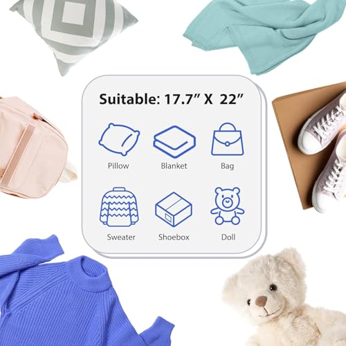 Image of Fuxury 600 Pack 17.7x22 inch White Large Poly Mailers Bulk,Waterproof Mailing Envelopes for Clothing,XL Strong Adhesive Self Seal Poly Shipping Bags for Postage Return Books Small Business