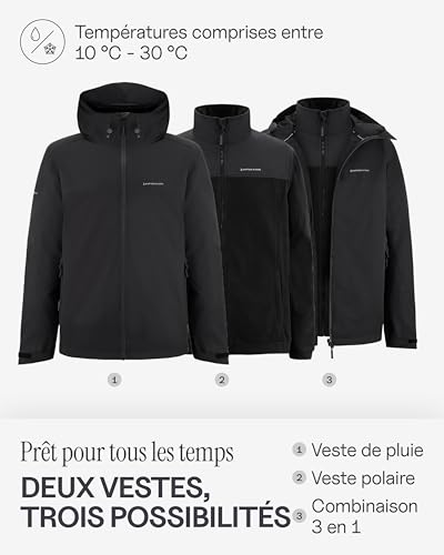 Veste softshell Kapten & Son idéale pour le vélo sous la pluie - 2