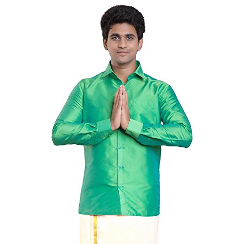Image of THANGAMAGAN Men's Regular Fit Shirt