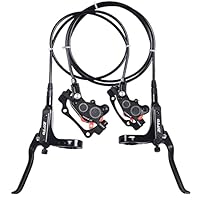 TXTRADE MTB油圧ディスクブレーキ、4ピストンデュアルブレー