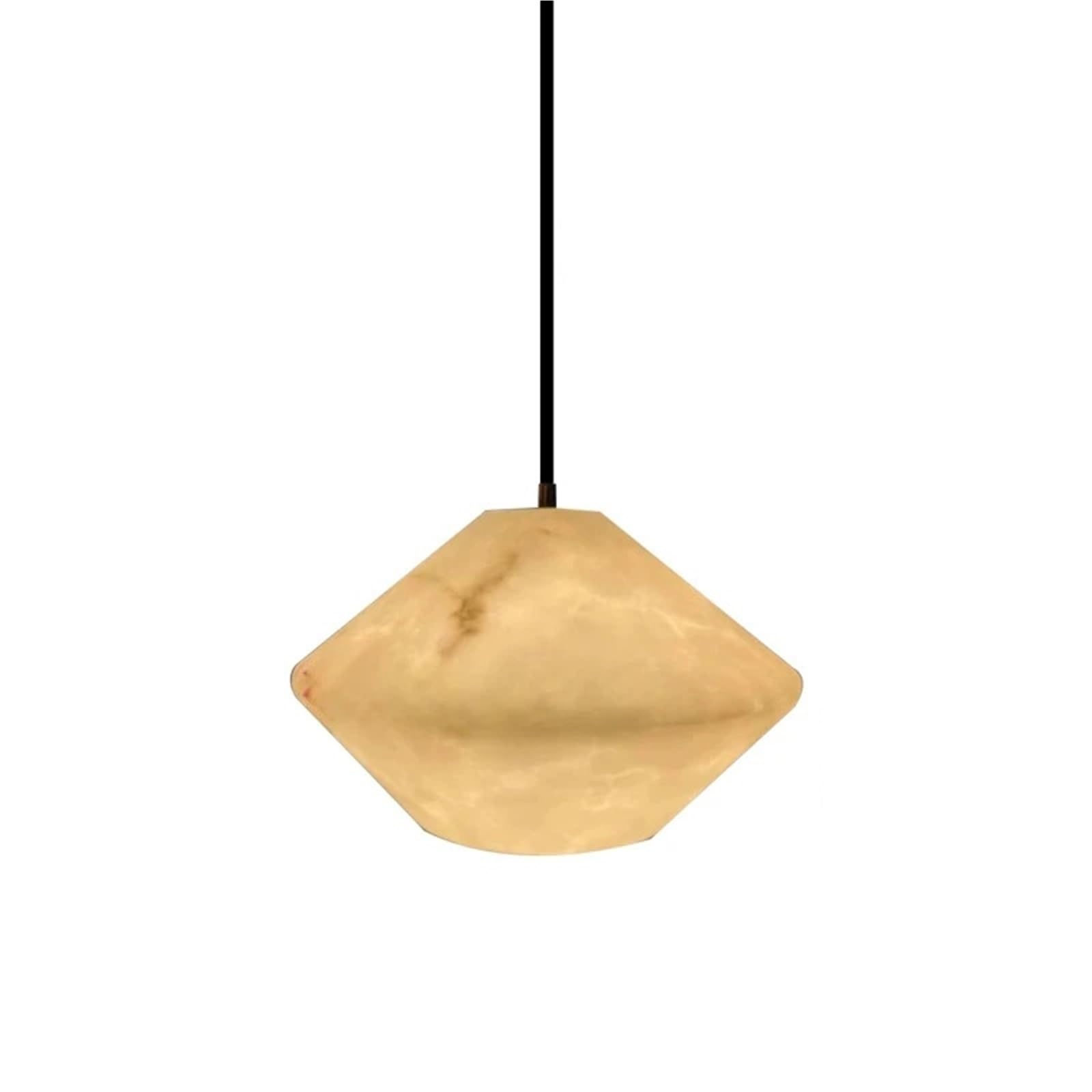 KXEcoLife Nordic Marble Chandelier E27 Bulb Restaurant Shop Bedroom Kitchen Pendant Lamp Cord Adjustable