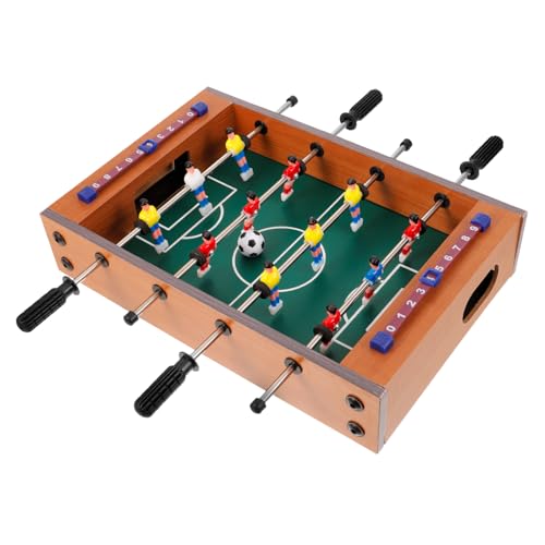 KICHOUSE 1 Juego máquina de futbolín Interior Foosball fútbol Americano Futbol Infantil Red de fútbol Fiesta futbolines fútbol de Mesa futbolín de Mesa Juego de Futbol Interactivo de Madera