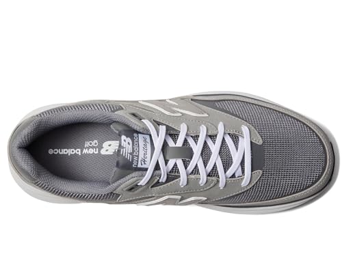 New Balance Men's Heritage Golf Shoe, Grey, 9.5