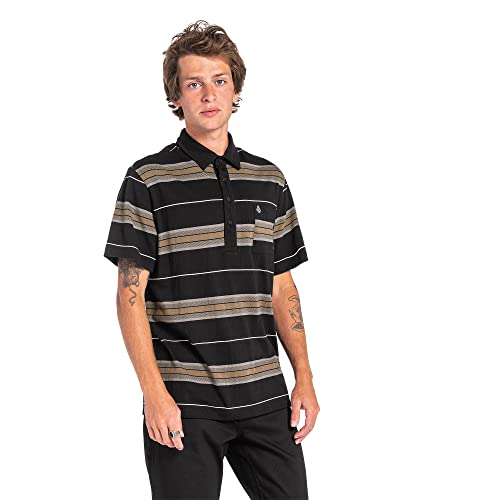Volcom Comper Polo SS : finitions soignées en coton piqué