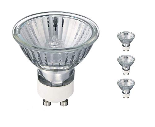 GU10 Halogen Bulbs 40W 240V Dimmable 300 Lumens Warm White Multiple Quantities Available Pack of 3