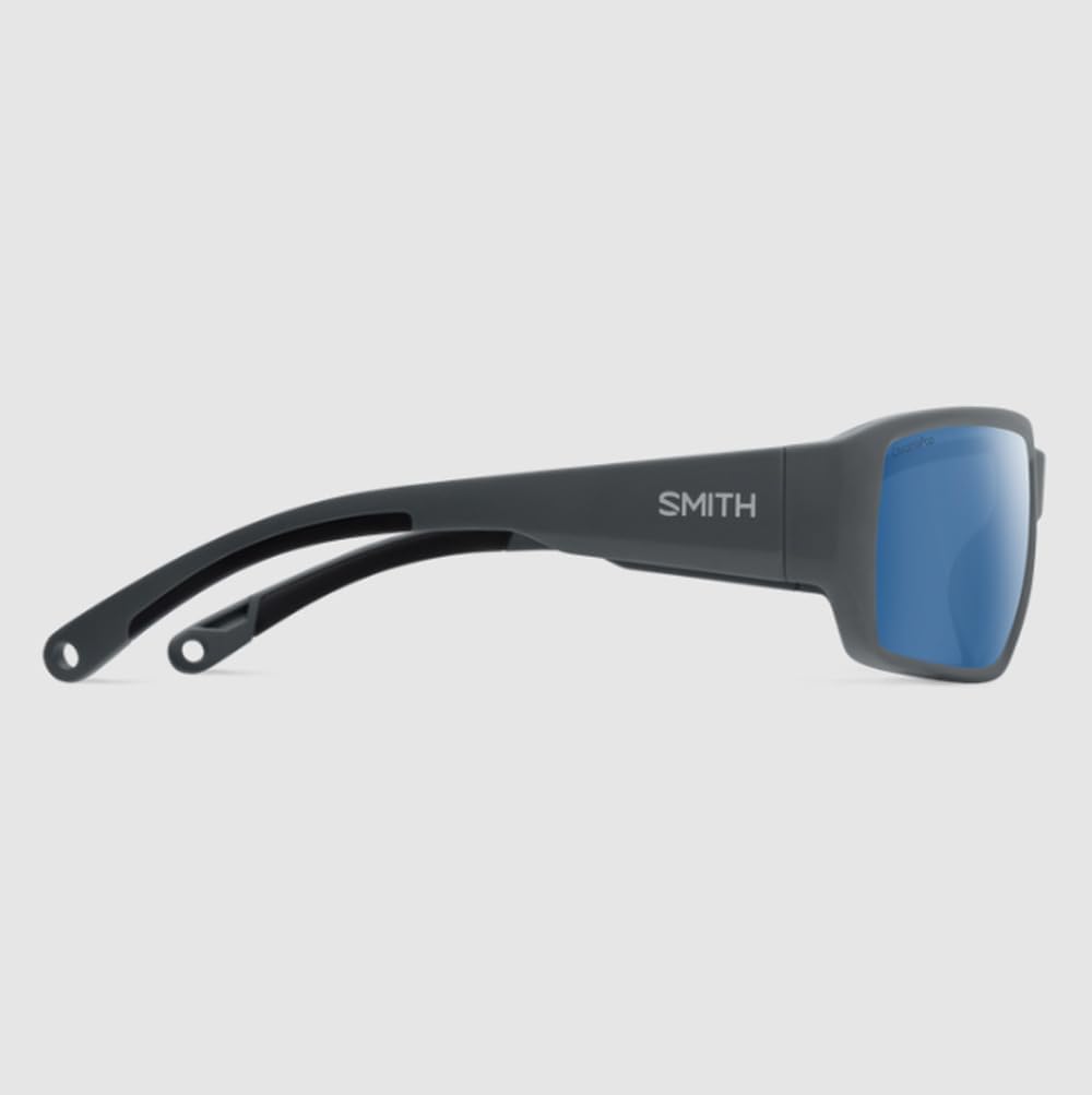 Smith 206768RIW62QG Hookset Matte Slate ChromaPop Glass Polarized Blue Mirror