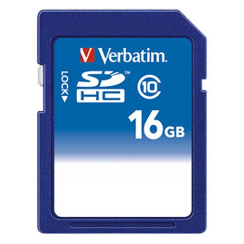 �O�H�P�~�J�����f�B�A Verbatim SDHC�J�[�h 16GB Class 10 SDHC16GJVB1