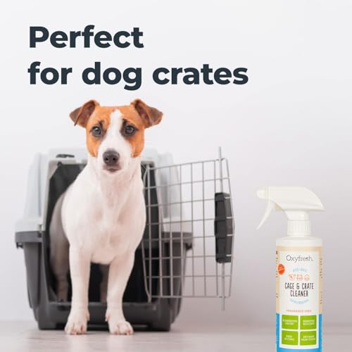Oxyfresh Premium Crate & Cage Cleaner – Professional Dog Crate & Small Animal & Bird Cage Odor Eliminator – Quickly Cleans, Removes Poop & Deodorizes Pet Odors – Safe & Bleach Free - Thumbnail 4