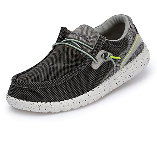 Image of Hey Dude Wally Hawk - Casual Mens Shoes - Lightweight Comfort - Ergonomic Memory Foam Insole - Designed in Italy and California, Sage, 5.5