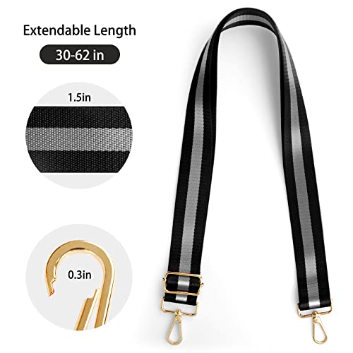 Image of Purse Straps Replacement Crossbody Straps for Purses,Wide Shoulder Strap for Bags Extender Guitar Straps for Handbags