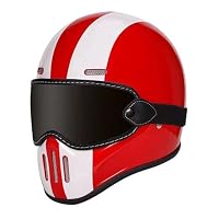 Retro Integralhelme Für Motorrad & Elektroroll Produktbild-Vorschau 8