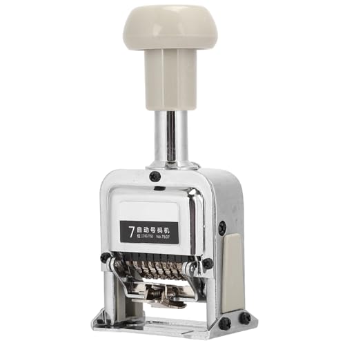 Automatic 7 Number Transposition Numbering Office Equipment and, Multifunctional Accessory for Home Use