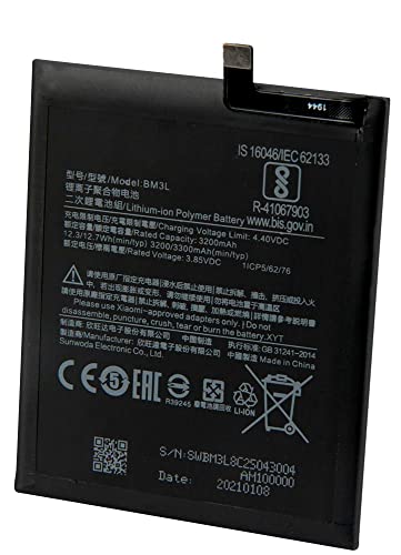 Image of Original Replacement Part for Xiaomi Mi 9 (M1902F1G) with 6 Months Warranty (3300 mAh)