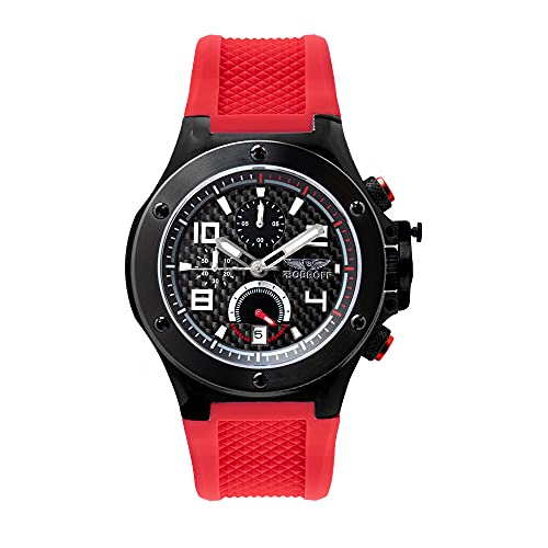 Bobroff BF1002M14 montre homme automatique en acier inoxydable noir et cadran sport chic