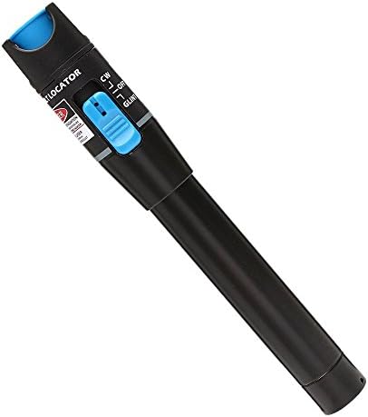 FS-2105 Visual Fault Locator Fiber Optic Cable Tester Meter Miles for CATV Telecommunications Engineering Maintenance 1/10/20/30mW (30mW)