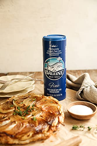 La Baleine Fine Crystals Canister, Sea Salt, 26.5 Ounce