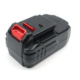 WTYXIYUN 3000MAH Replacement PC18B Battery for Porter Cable 18V Battery PC188 PCC489N PC18BLX PC18BLEX Cordless Power Tools