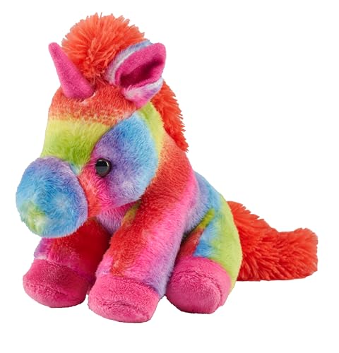 Wild Republic Pocketkins Eco Tricératops Rainbow, Peluche, 12 cm, Jouet en Peluche, Fabriqué à partir de Matériaux Recyclés, Écologique Wild Republic Pocketkins Eco Tricératops Rainbow, Peluche, 12 cm, Jouet en Peluche, Fabriqué à partir de Matériaux Recyclés, Écologique