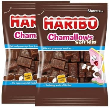 （04:30時点） ハリボー チョコマシュマロ ソフトキス chamallows 200g + 200g
