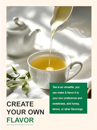 Image of TeeLux Decaf Green Tea Loose Leaf, CO2 Decaffeinated Green Tea, 7 oz