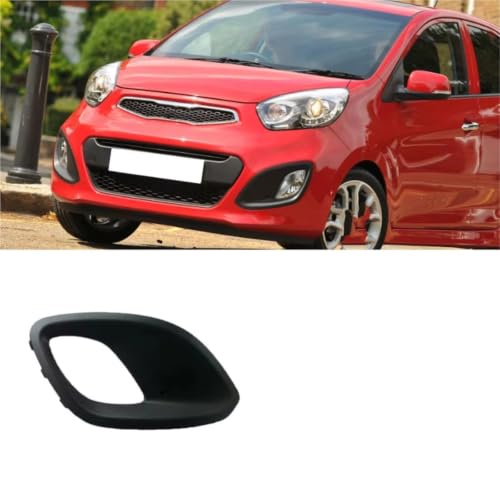 Rejilla de luz antiniebla para Kia Picanto 2011-2017 con embellecedor de marco delantero 3