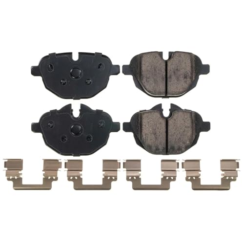 Image of PowerStop Rear Brake Pads for BMW 528i 2011-16 |528i xDrive 2012-16 |530e 2018-22 |530e xDrive 2018-23 |530i 2017-23 - Z17 Ceramic Brake Pads with Installation Hardware, 17-1473