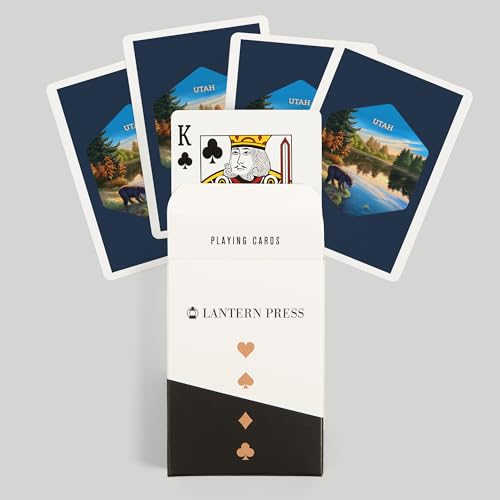 Lantern Press Utah, 52 Cartas Póker Arte Aceite miniatura 6