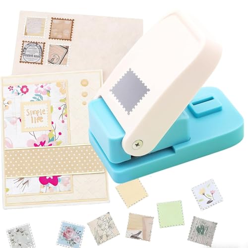 Image of Postage Stamp Punch, Postage Stamp Punch DIY Paper Punch for Arts Projects Photos Festival Papers, Scrapbooking Tools,Scrapbooking & Paper Crafts, Paper Punches, DIY Card Making, Album Decoration