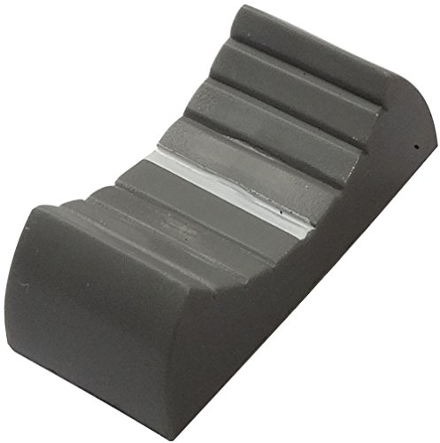 AERZETIX – C14860-5x boutons de potentiomètre à glissière - 4mm - 24x11x10mm - couleur Gris