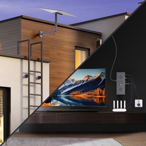 Inyector PoE inteligente 5 en 1 150W GigE con entrada AC a DC 48V 3A, salidas USB A y Tipo C, protección ESD para antena parabólica rectangular mini miniatura 4