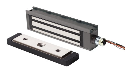 Schlage Electronics M490G Electromagnetic Gate Lock, For Access Control System, 1,500-lb. Direct Holding Force