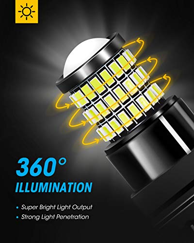 image for Yorkim 3157 Led Bulb White Ultra Bright, 3157 Led Brake Lights, 3157 L