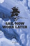  Notebook: I Love Sailing and Boating Planner / Organizer / Lined Notebook (6\" x 9\")