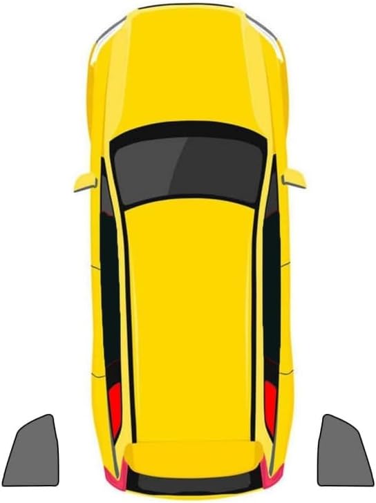 for Land Rover Range Rover Executive Edition Long Axis 2012 2013 2014 snap-on Car Sun Shade,Car Window Shade Blinds Covers Breathable Mesh for Side Rear Full Window,B 2 Front Windows