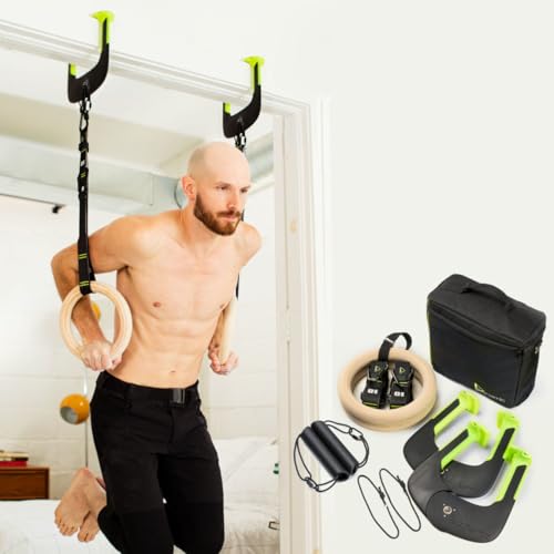Image of Duonamic Eleviia Portable Doorway Pull Up Bar, No Install, Home & Travel