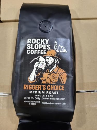 Café en grano tostado medio Rocky Slopes 12 oz miniatura 1