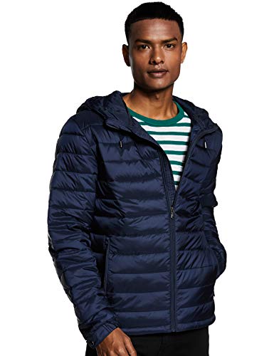 Celio NUCOLOR Blouson, Bleu (Navy Navy), XX-Large (Taille Fabricant:XXL) Homme