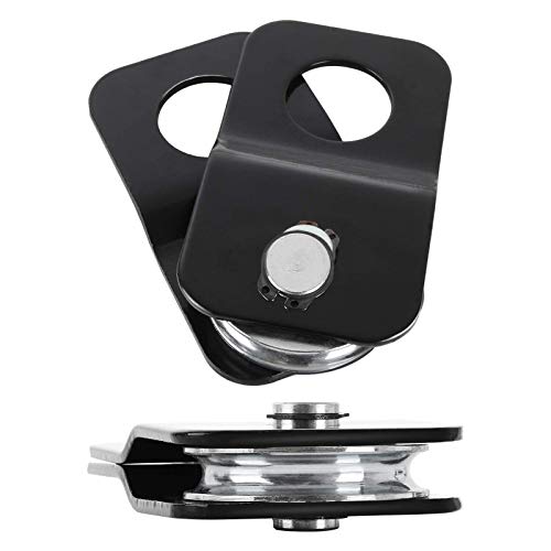 4 Tonnen Fangblock – 3991 kg Seilrolle für ATV/UTV/LKW, Doppelstahlrad, 5/16 Zoll Kabel, perfekt für Bergung und industrielle Nutzung