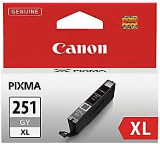 Canon Cli-251gy Xl Ink Cartridge - Gray - Inkjet - 665 Page - Oem