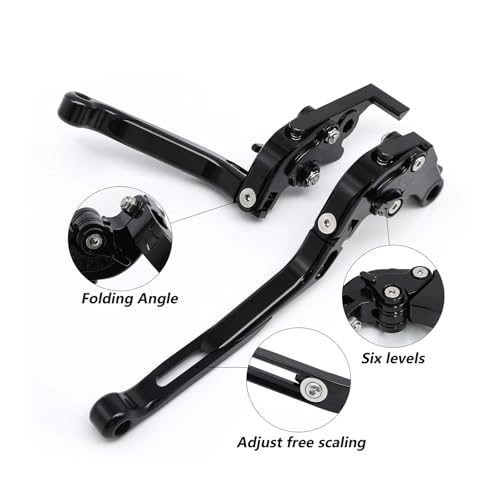 Levier de frein d'embrayage CNC extensible pour Z900 gris - 3