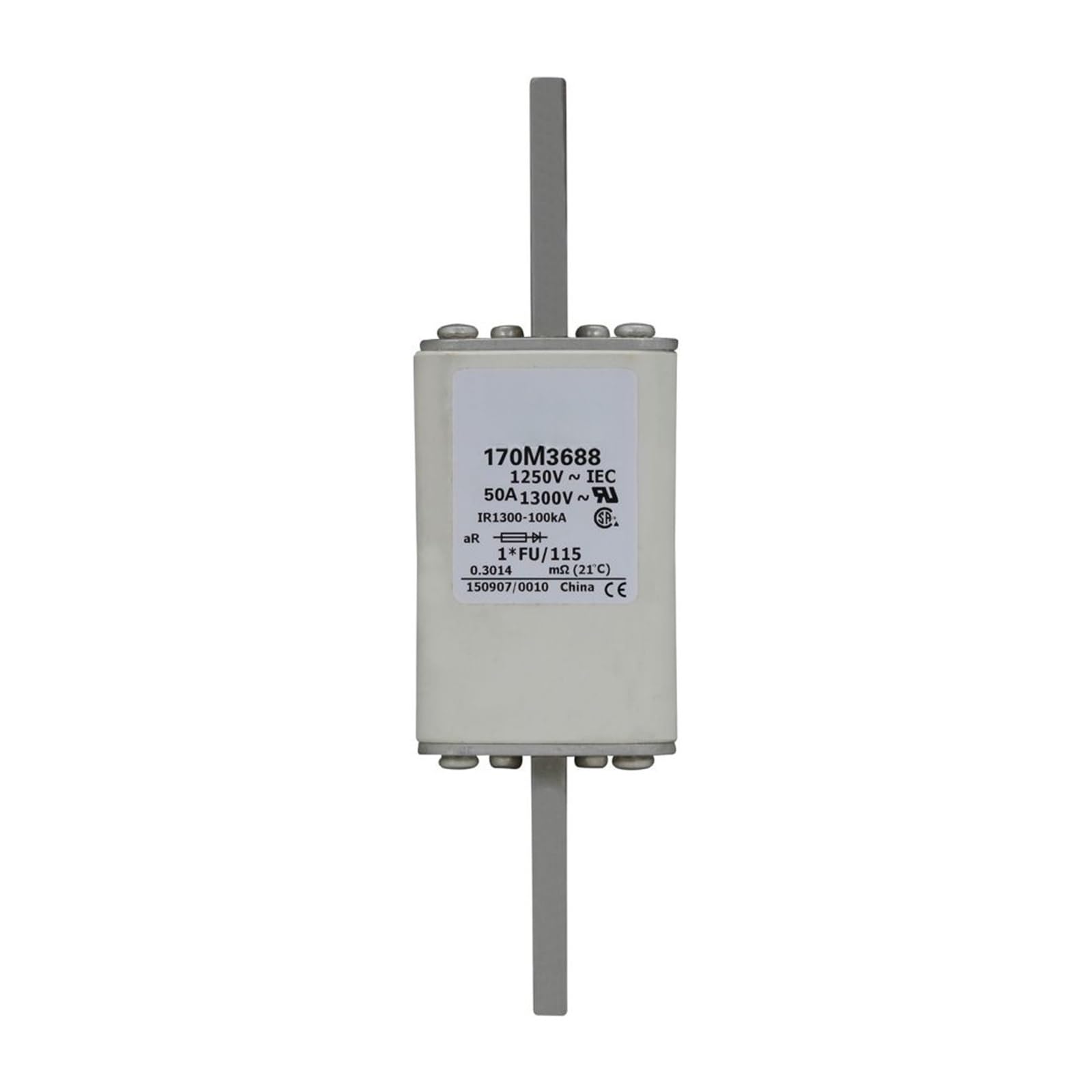Fusible de puissance 170M3692 cartouche haute tension série 170M3690 170M3693