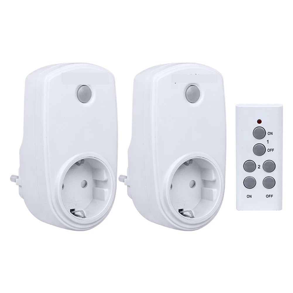Wireless Smart Remote Control Socket Plug Power Outlet Light Switch Plug Socket Power Outlet Socket EU Plug with