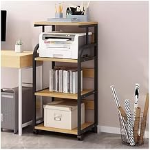 Monit r Raf , 4 Katl  Ev Ofis Yaz c  Stand , Ofis Yaz c  Stand  B y k Depolama,  ok Ama l  Yaz c  Stand , Tekerleklerde B y k Depolama Raf  Ah ap