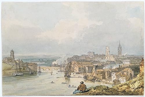 Impression sur toile Girtin Newcastle-on-Tyne : l'élégance pour votre salon