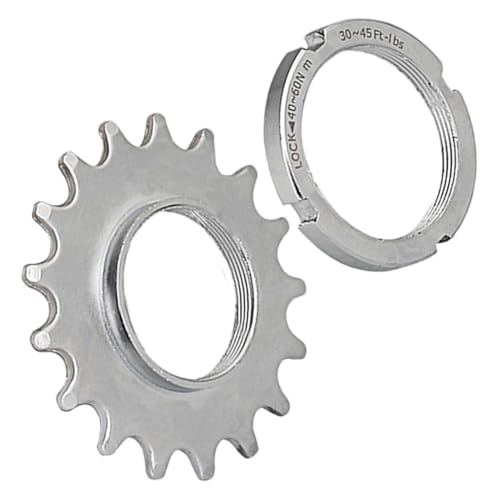 Rrlihjgu Corona para Bicicleta - Rueda Libre para Cadena De Ciclismo - Plato De Velocidad Única para Ciudad Montaña Y Transporte