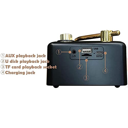 Haut-Parleur Bluetooth rétro Haut-Parleur phonographe, Platine Vinyle Portable, Prise en Charge du Mode de Lecture sans Fil Blueto Vie intéressante - Les Beatles, Paul McCartney, John Lennon, RIngo Starr, George Harrison Haut-Parleur Bluetooth rétro Haut-Parleur phonographe, Platine Vinyle Portable, Prise en Charge du Mode de Lecture sans Fil Blueto Vie intéressante – Image 3