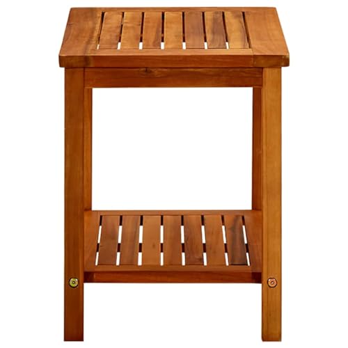 Table basse en bois d'acacia compacte pour optimiser votre petit salon - 4